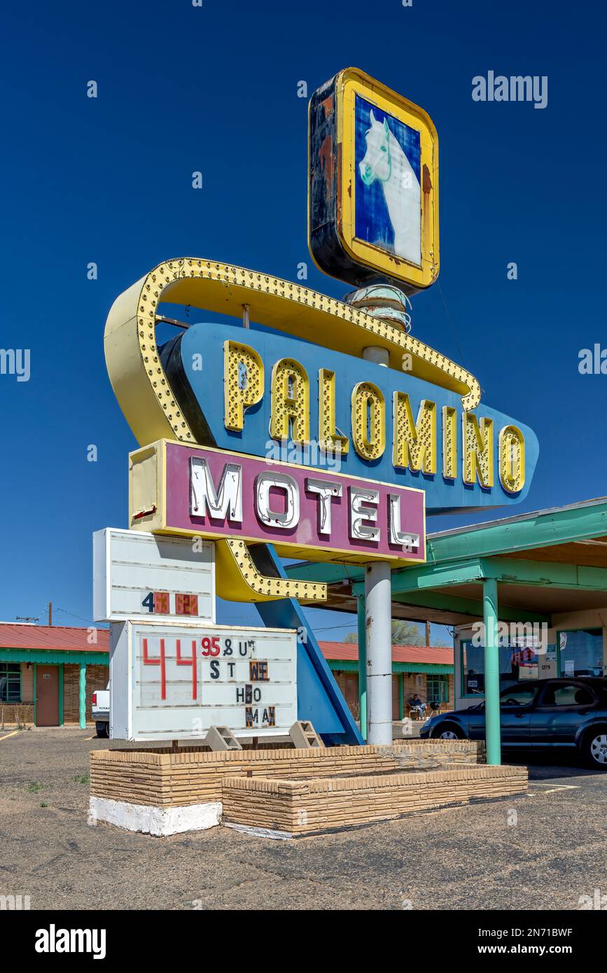 The Polomino, Route 66, America, USA Stock Photo