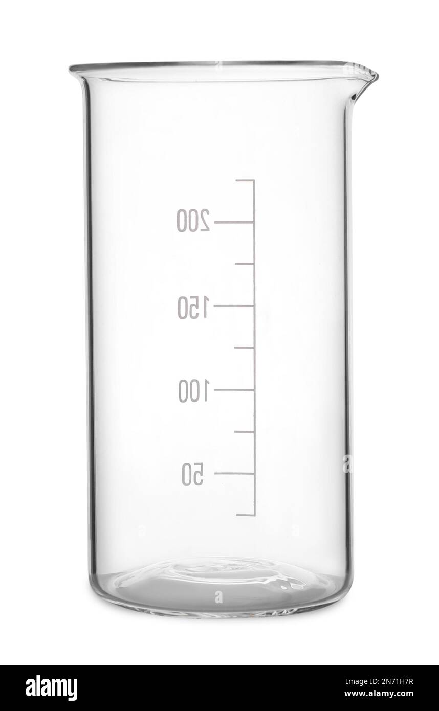 empty chemistry beaker