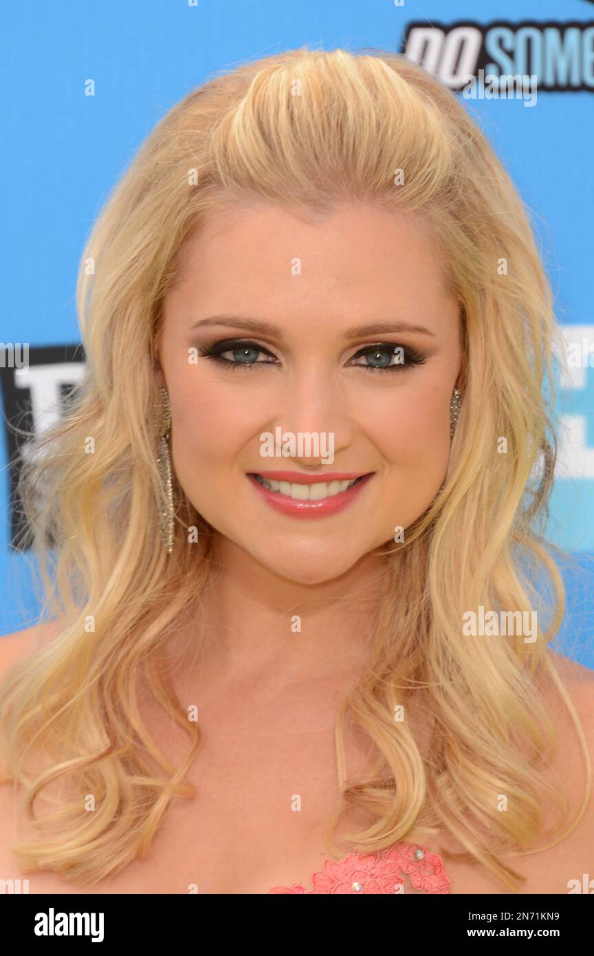 Katherine Bailess arrives at the Do Something Awards at the Avalon on