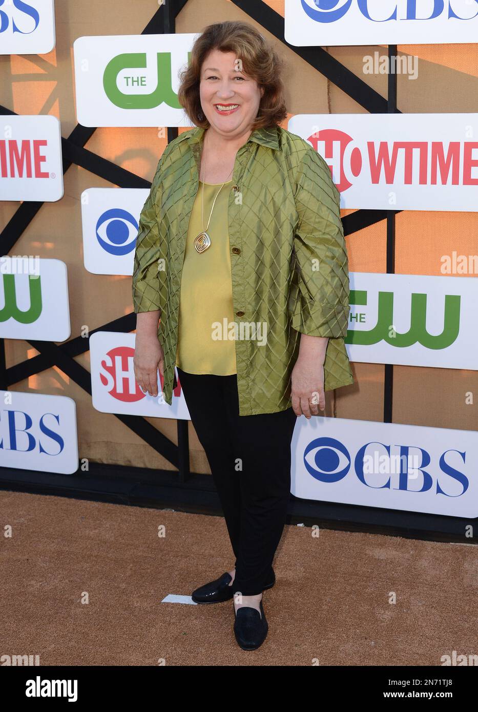Margo Martindale arrives at the CBS, CW and Showtime TCA party at The