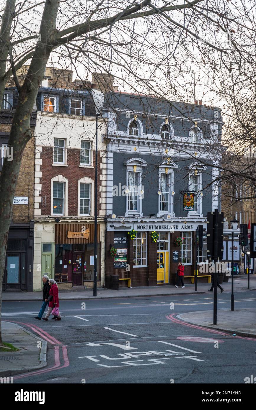 King's Cross Road, London, England, UK Stock Photo Alamy