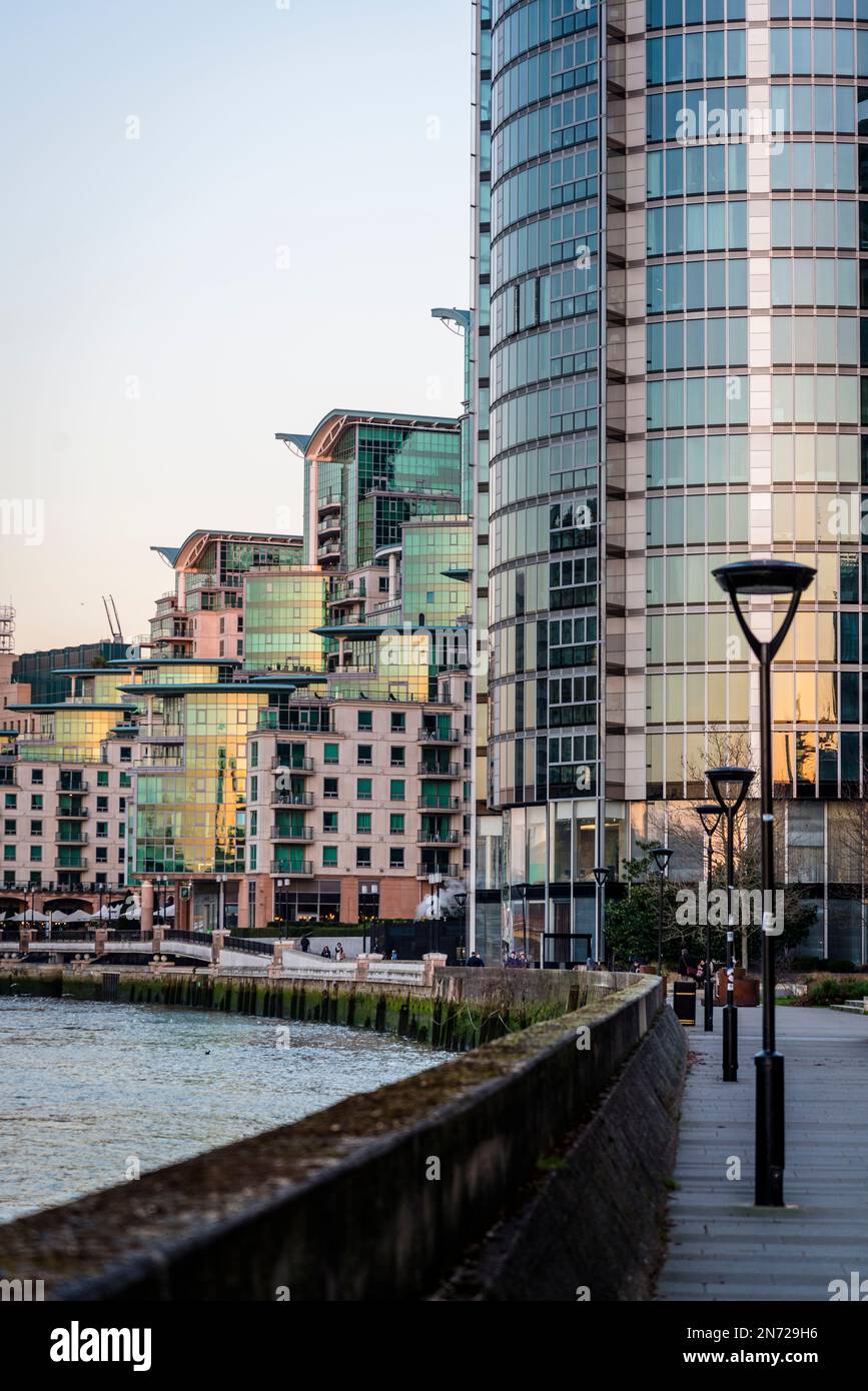 St Wharf and St Tower, luxury residential developments