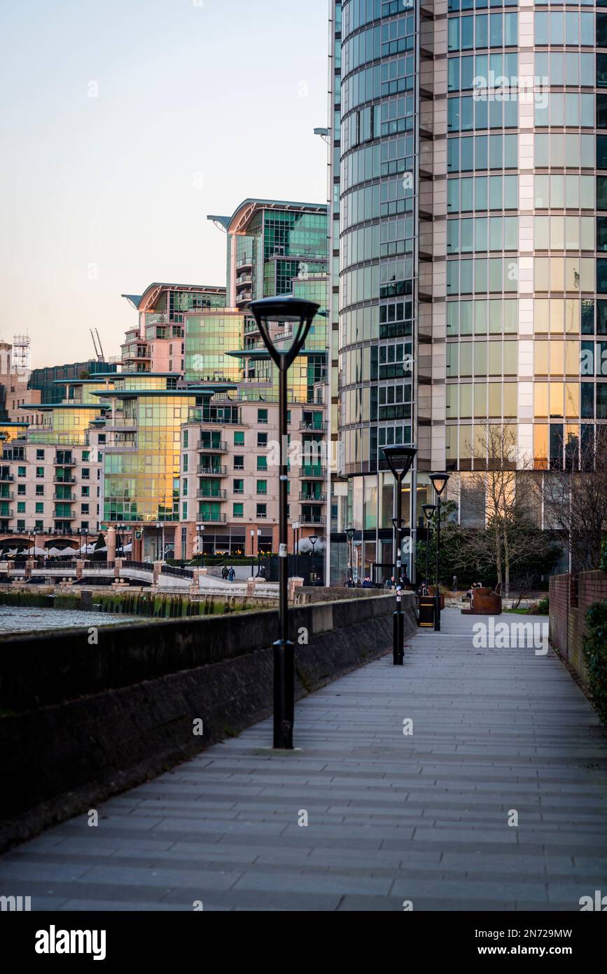 St Wharf and St Tower, luxury residential developments