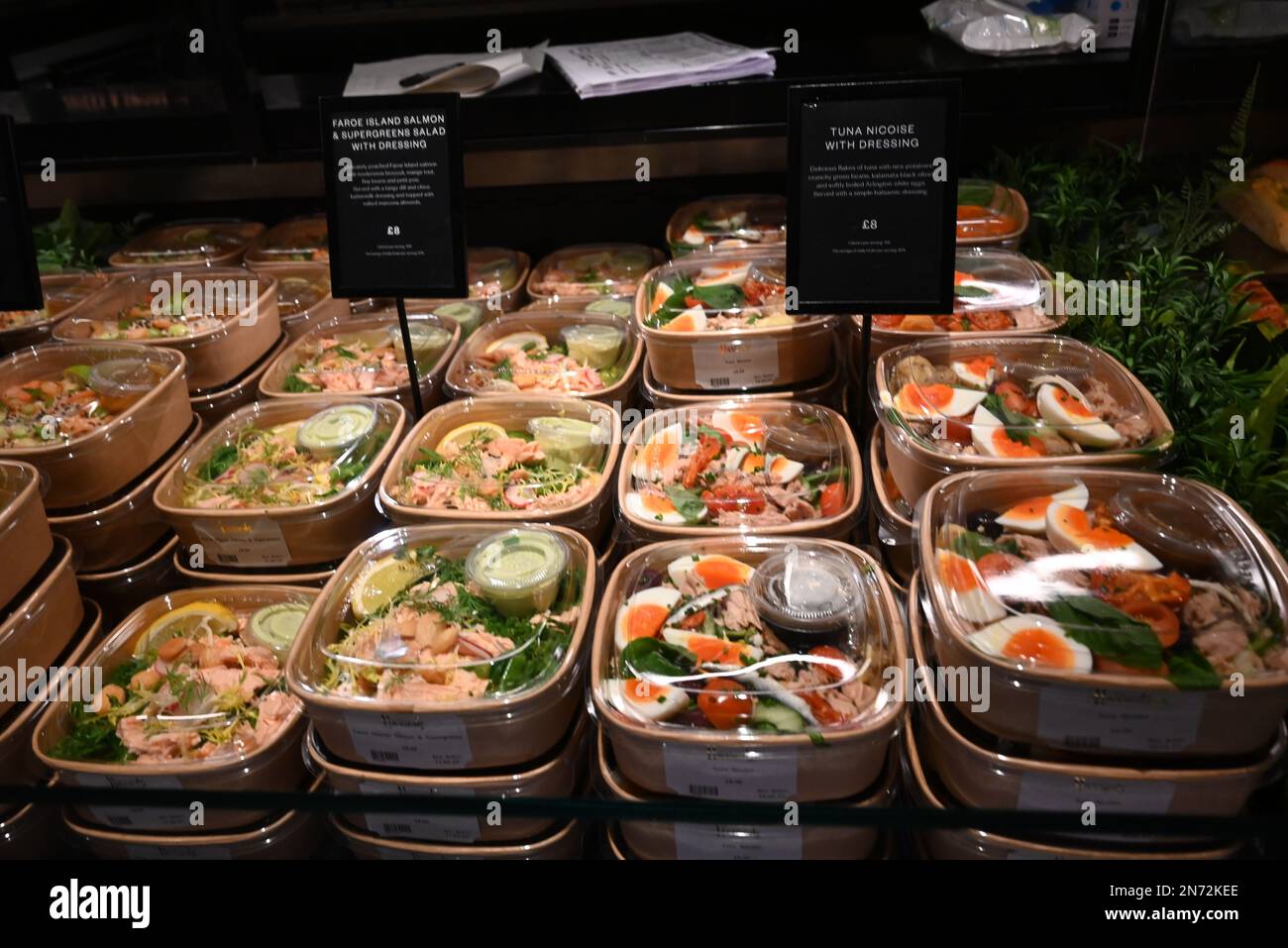 Harrods food halls serve culinary delights from all over the globe