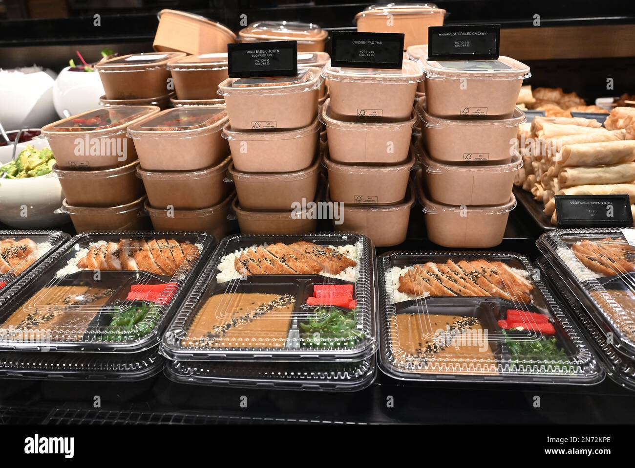 Harrods food halls serve culinary delights from all over the globe