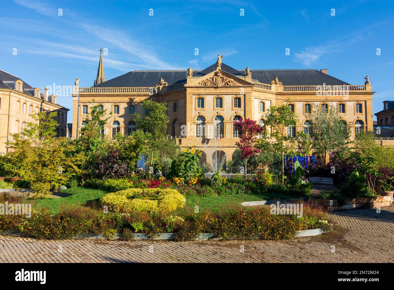 Metz, square Place de la Comedie, opera and theatre OpéraThéâtre in