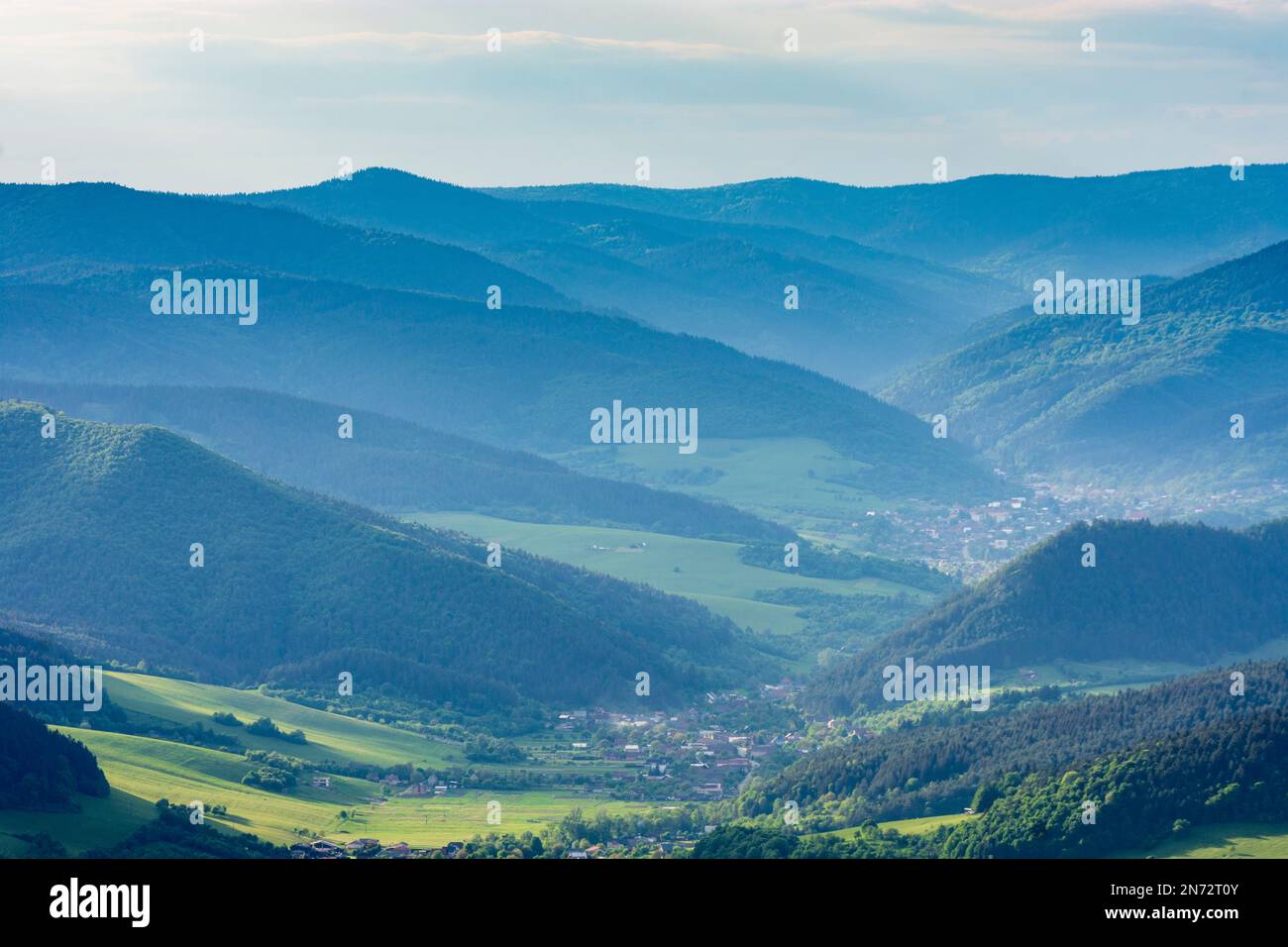 Javorniky (Maple Mountains, Javornik Mountains), Papradnianka Valley in ...