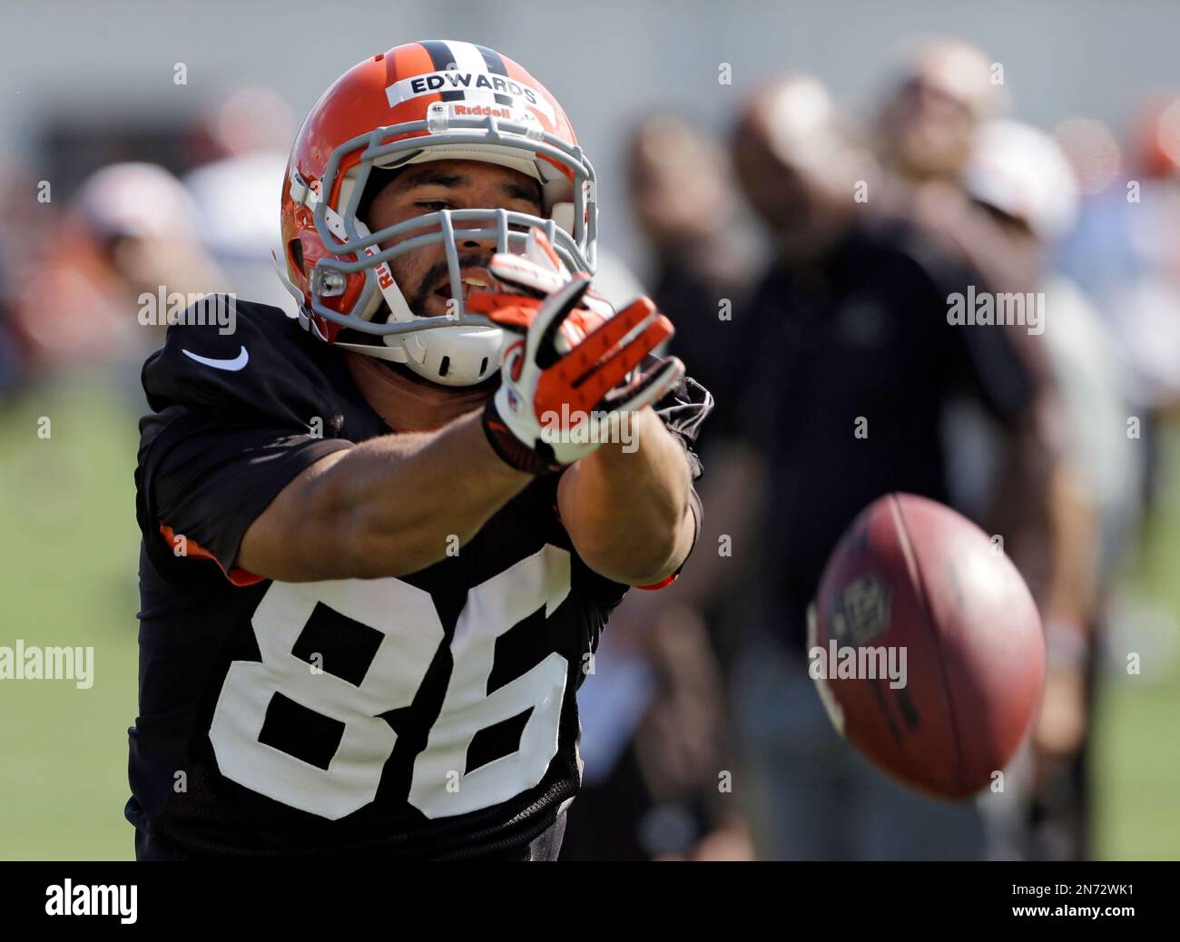 Former Browns' WR Mike Harley Jr. worked out for the Lions this