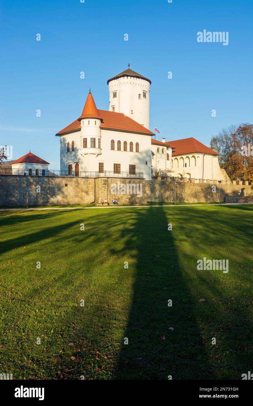 Zilina (Sillein, Silein), Budatin Castle (Budatinsky zamok) in Slovakia Stock Photo