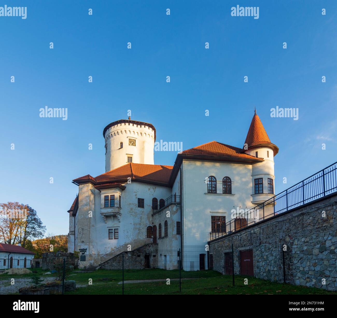 Zilina (Sillein, Silein), Budatin Castle (Budatinsky zamok) in Slovakia Stock Photo