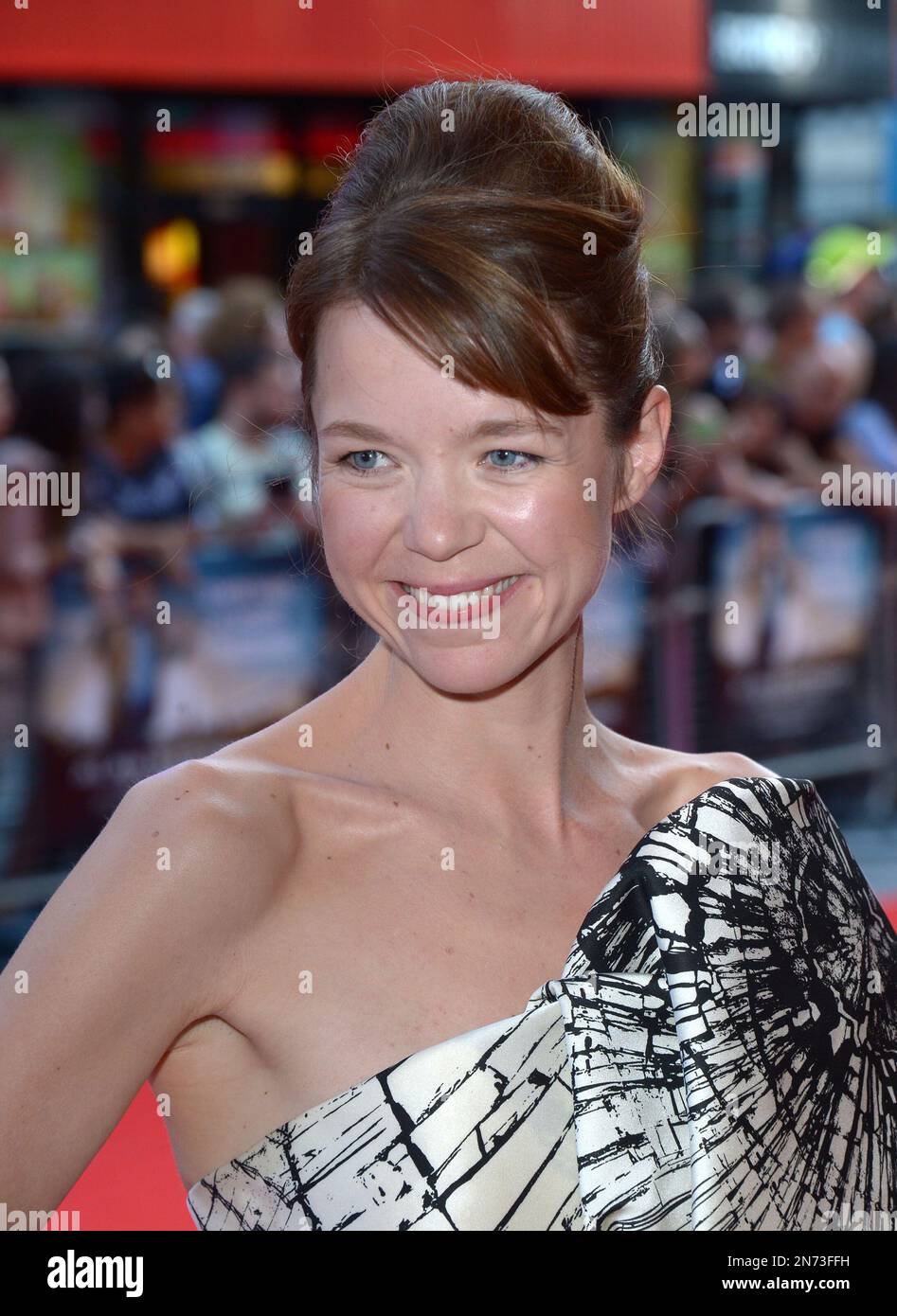 Anna Maxwell Martin arrives at London Premiere of Alan Partridge Alpha