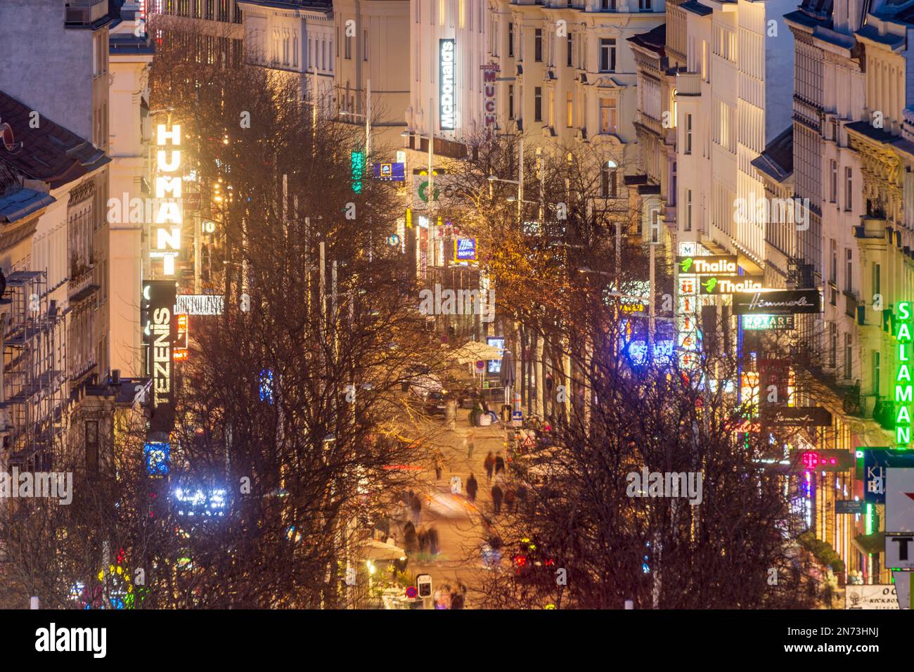 Mariahilf street hi-res stock photography and images - Alamy