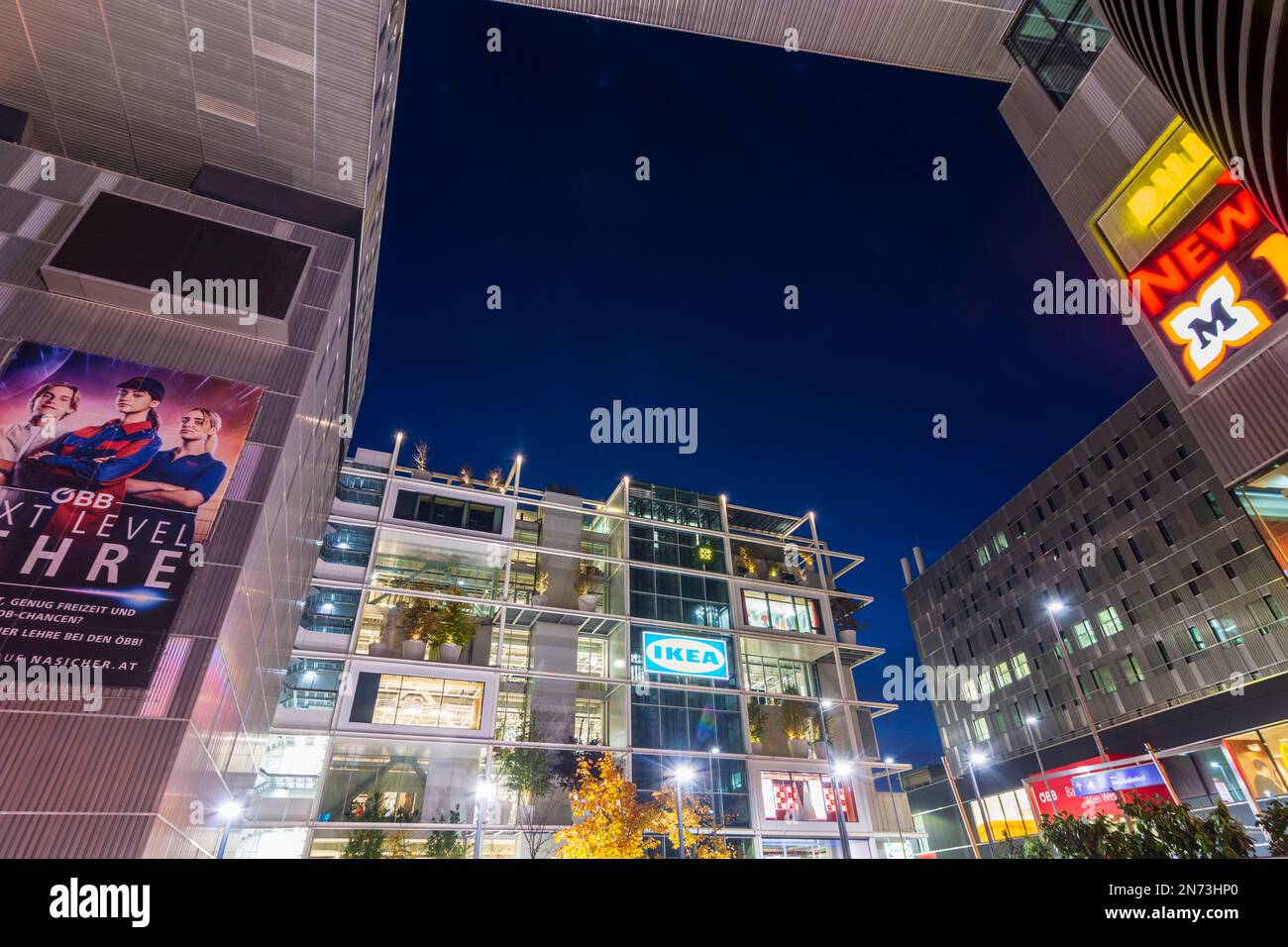 Vienna, Ikea car free store Westbahnhof, in Bahnhofscity Wien West in 15. RudolfsheimFünfhaus