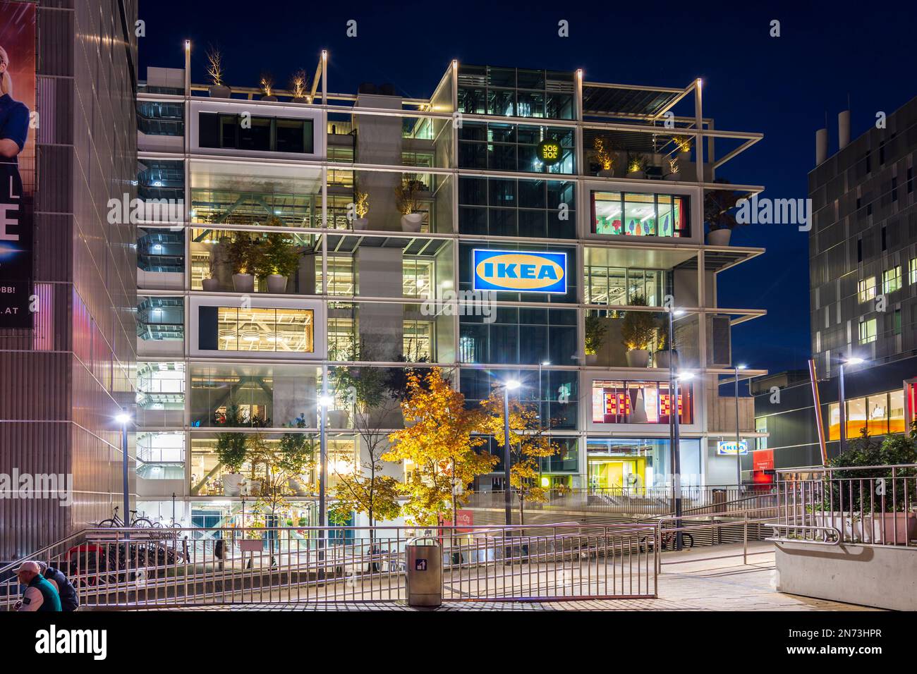 Vienna, Ikea car free store Westbahnhof, in Bahnhofscity Wien West in 15. RudolfsheimFünfhaus
