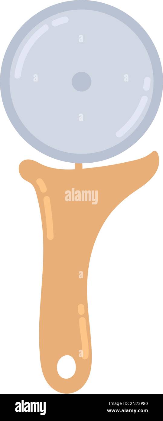 pizza cutter kitchen icon Stock Vector Image & Art - Alamy