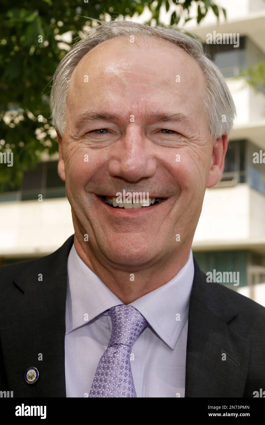 Former U S Rep Asa Hutchinson R Ark Poses For A Photo Tuesday July 23 2013 In Little Rock 