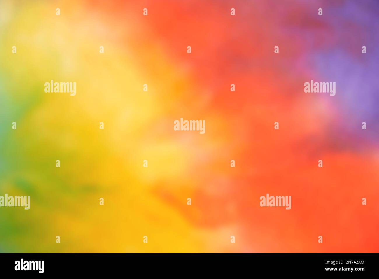 Blurred abstract tie dye multicolor fabric cloth pattern texture Stock Photo