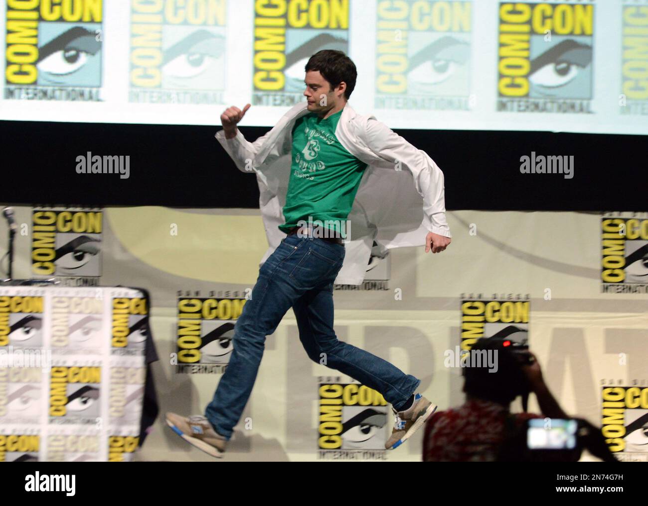 Bill Hader participates in the