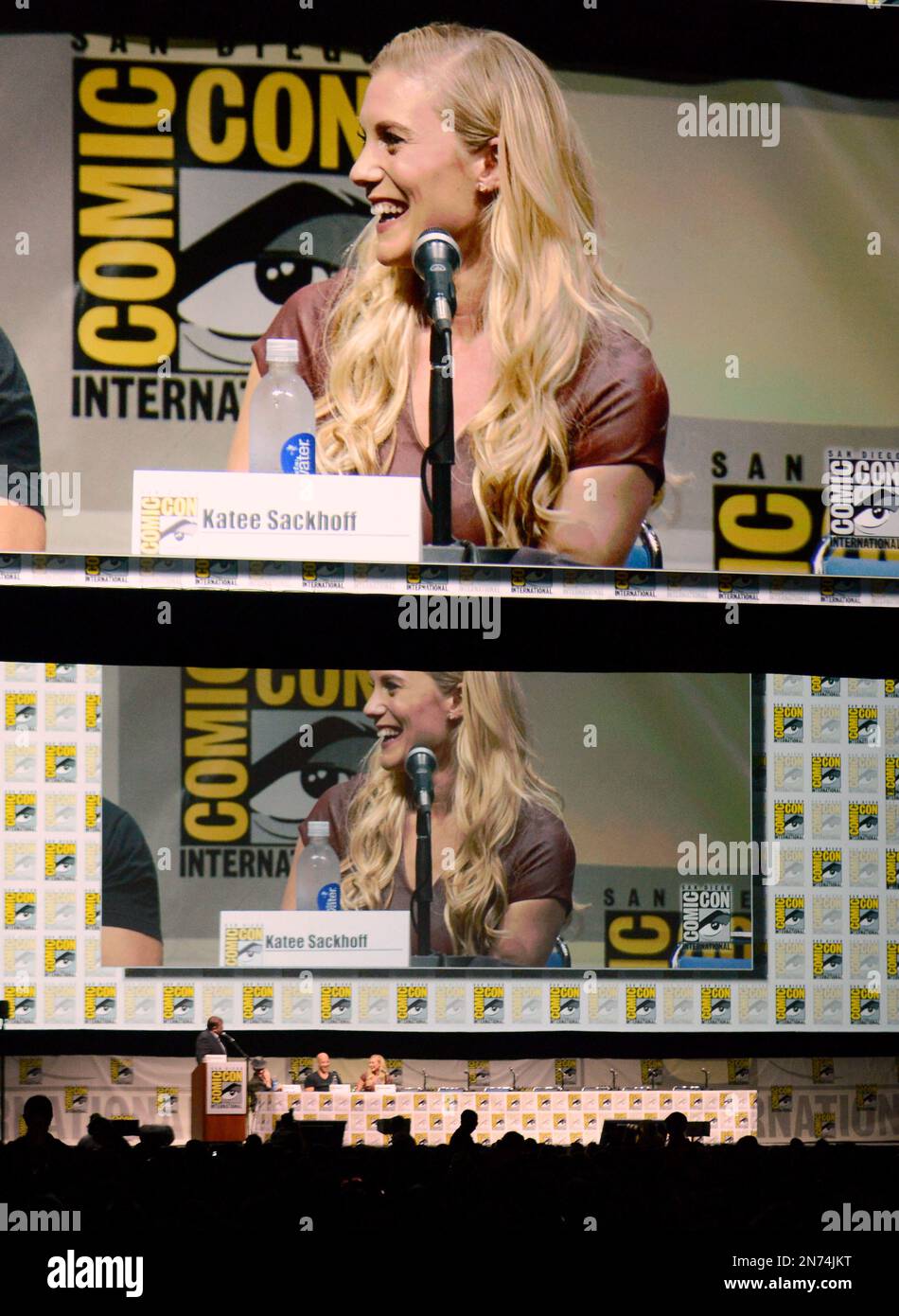 Vin Diesel and Katee Sackhoff attend