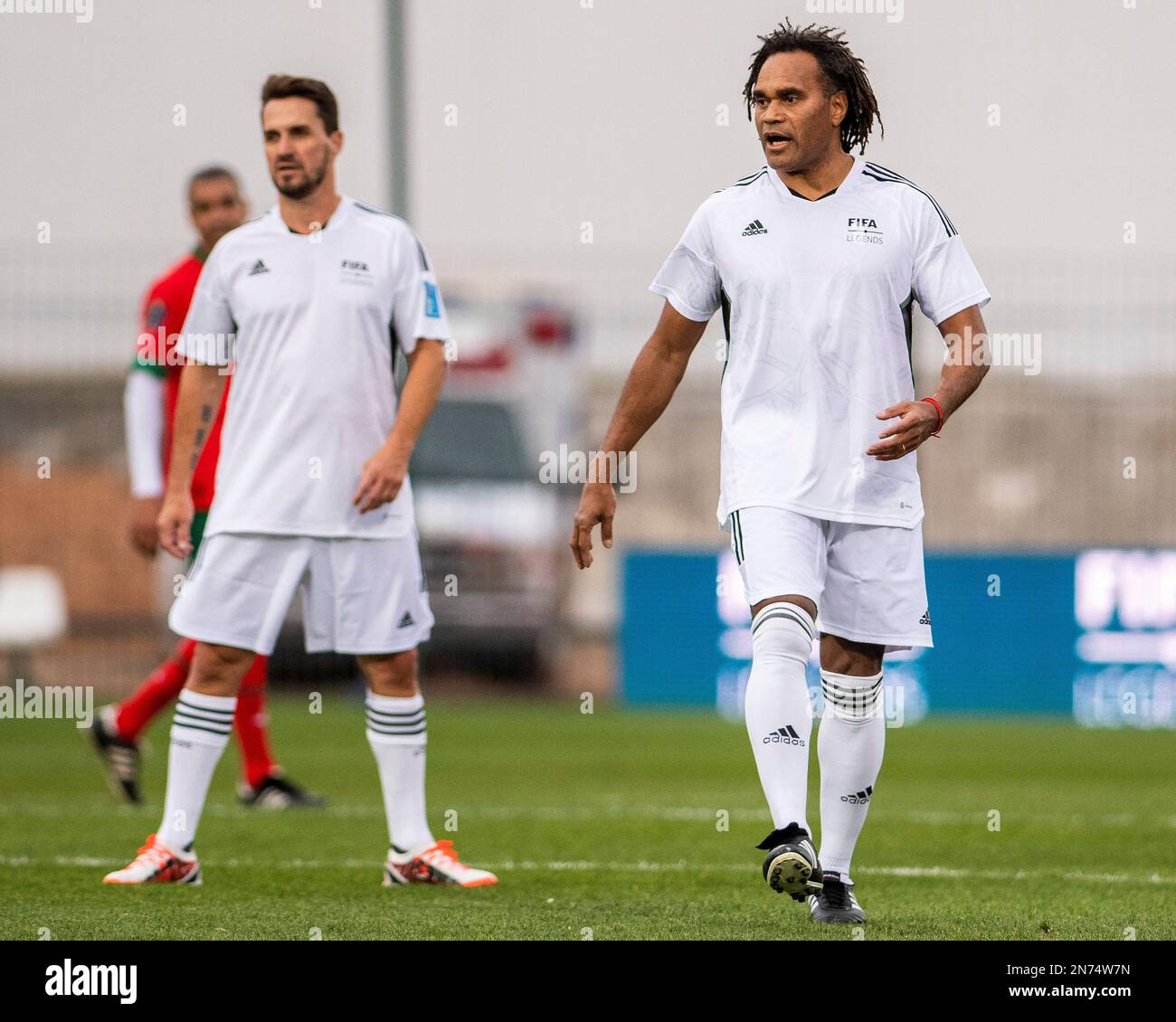 February 10, 2023, rabat, Rabat-Sale-Kenitra, Morocco Estadio Prince Moulay Hassan Christian Karembeu during a match between FIFA Morocco Legends and FIFA World Legends, a friendly match during FIFA Club World Cup 2022,