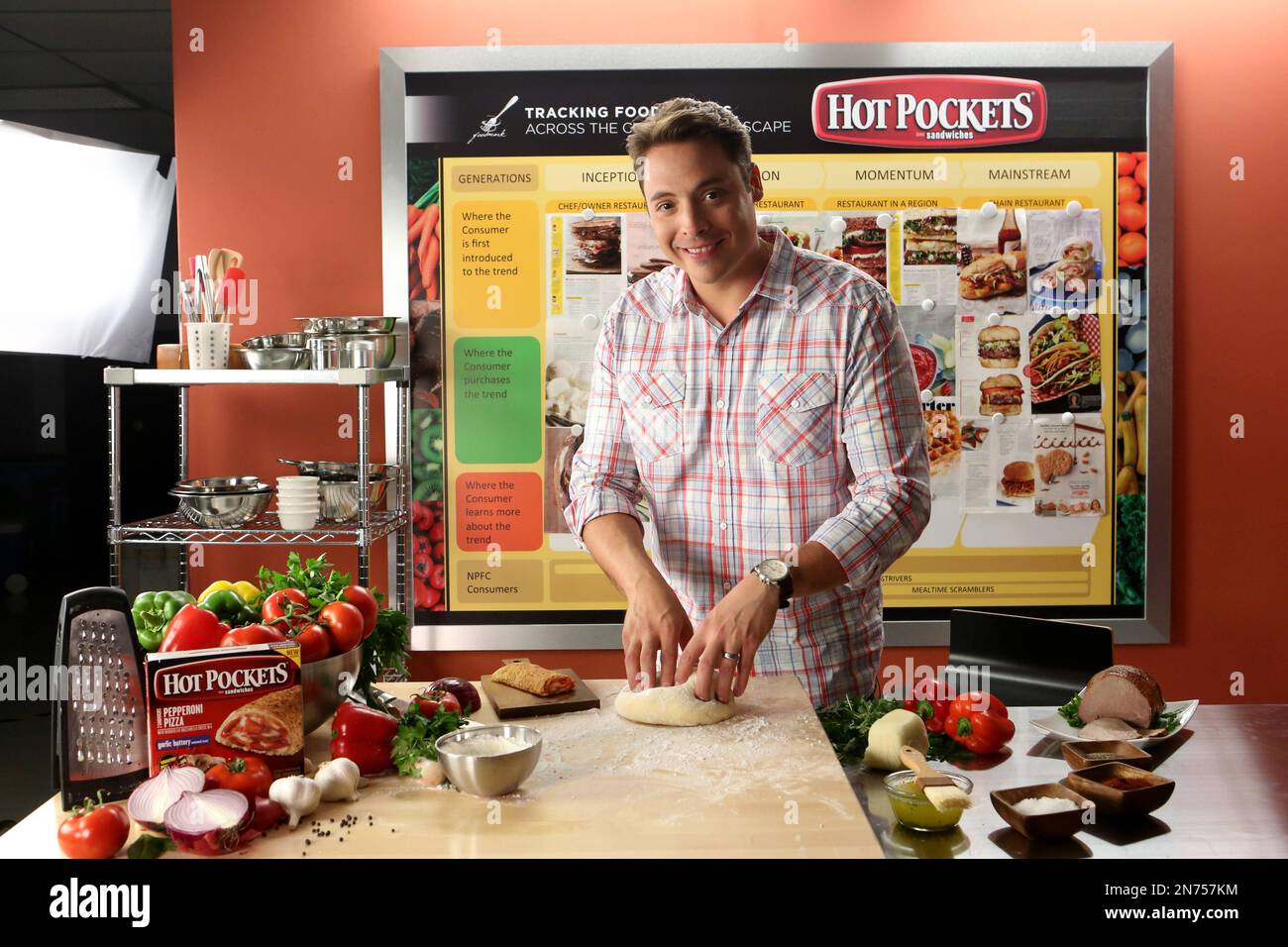In this photo released by Nestlé Prepared Foods/Hot Pockets on July 16