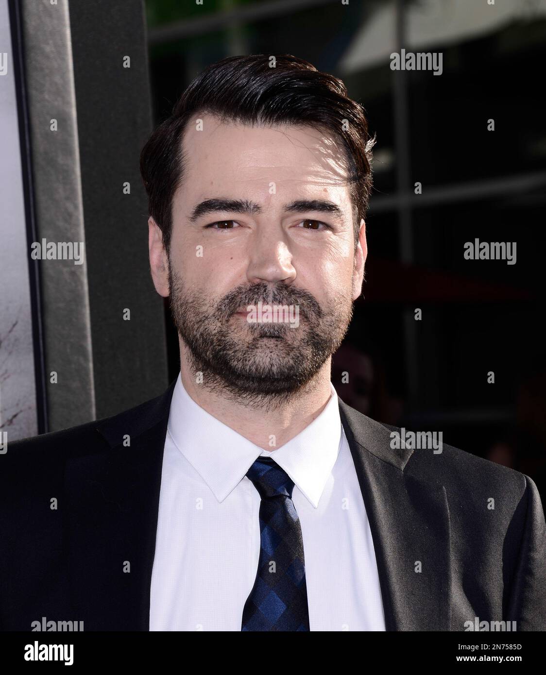 Actor Ron Livingston arrives at the LA Premiere of 