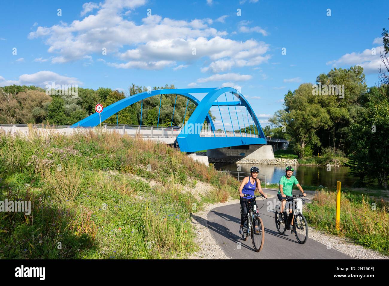Bike tour from freising to moosburg through the isar floodplains hires