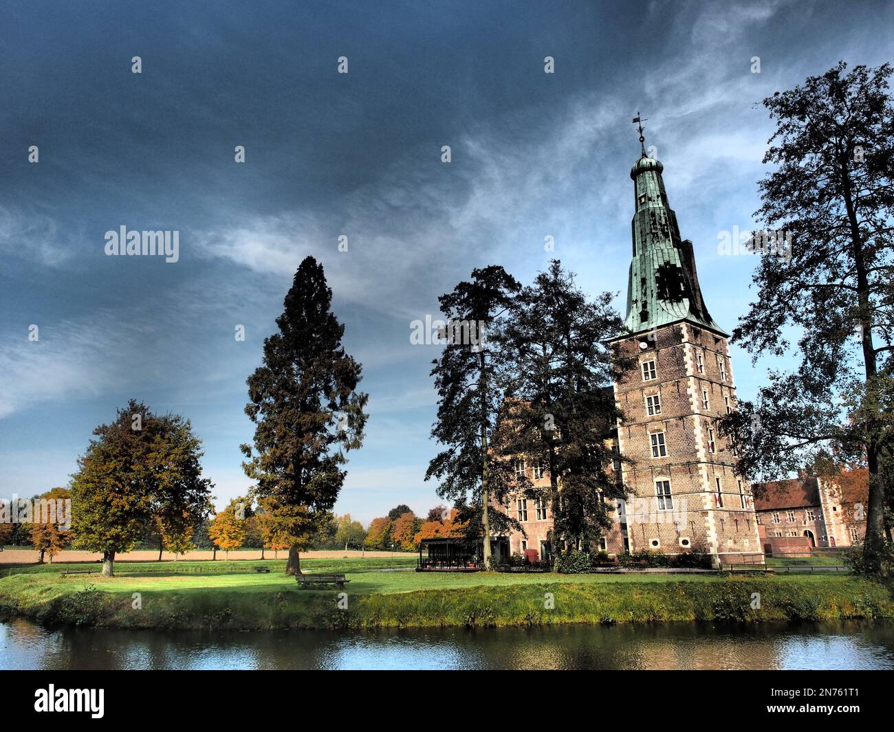 Raesfeld the castle of Raesfeld in germany Stock Photo - Alamy