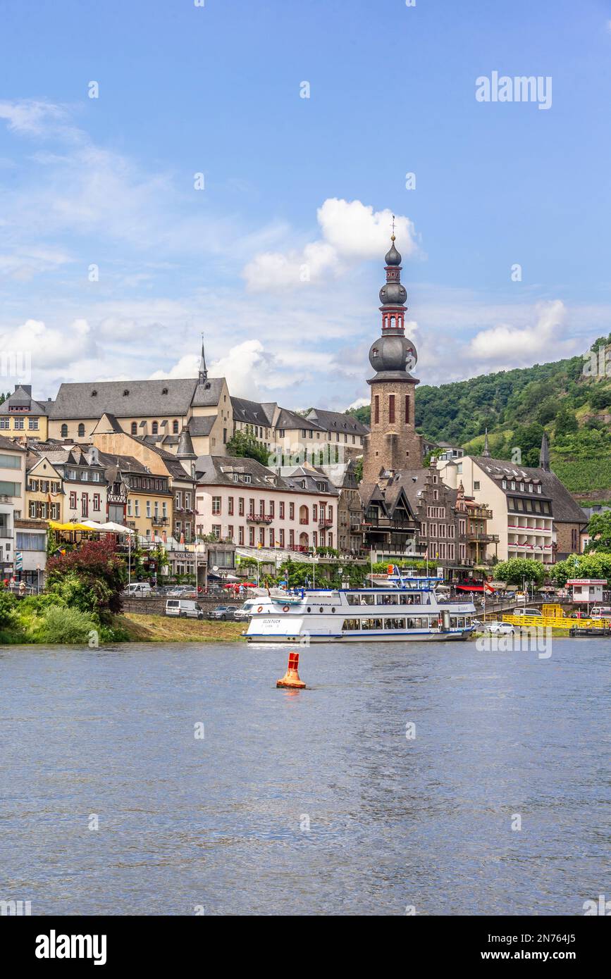 Germany, Rhineland-Palatinate, Cochem-Zell Moselle, Cochem, smallest county town in Germany Stock Photo