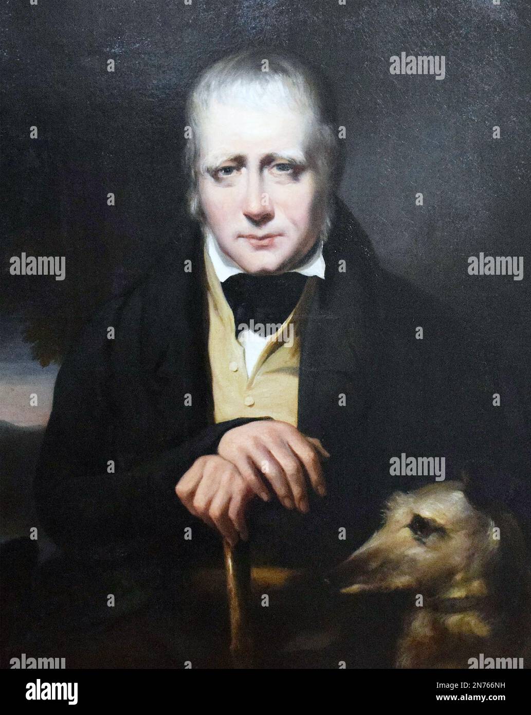 WALTER SCOTT (17771-1832) Scottish historian and novelist Stock Photo