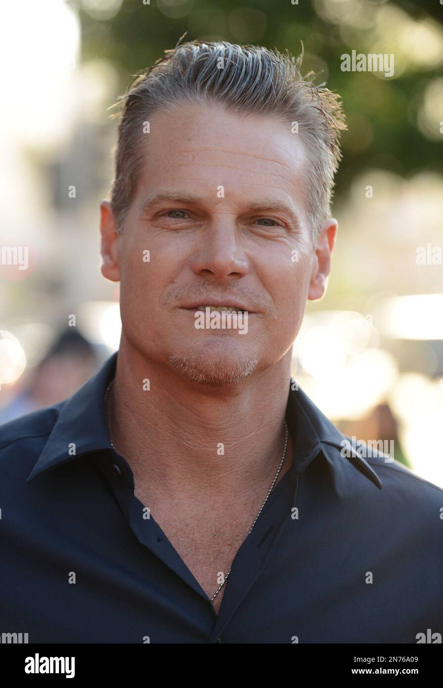 Brian Van Holt arrives at the premiere screening of "The Bridge" at the DGA Theatre on Monday