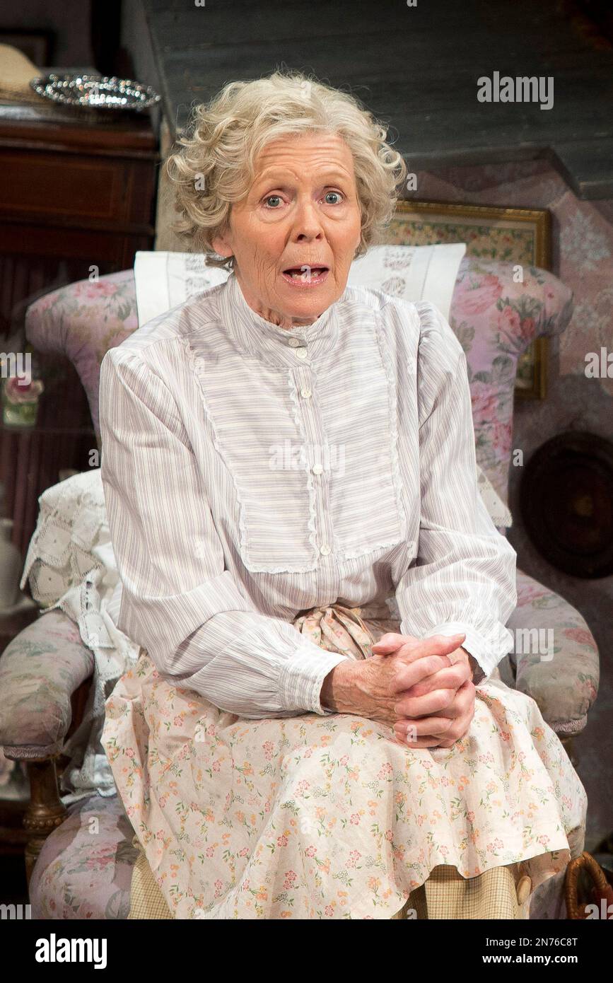 Actress, Angela Thorne, who plays Mrs Wilberforce, performs a scene
