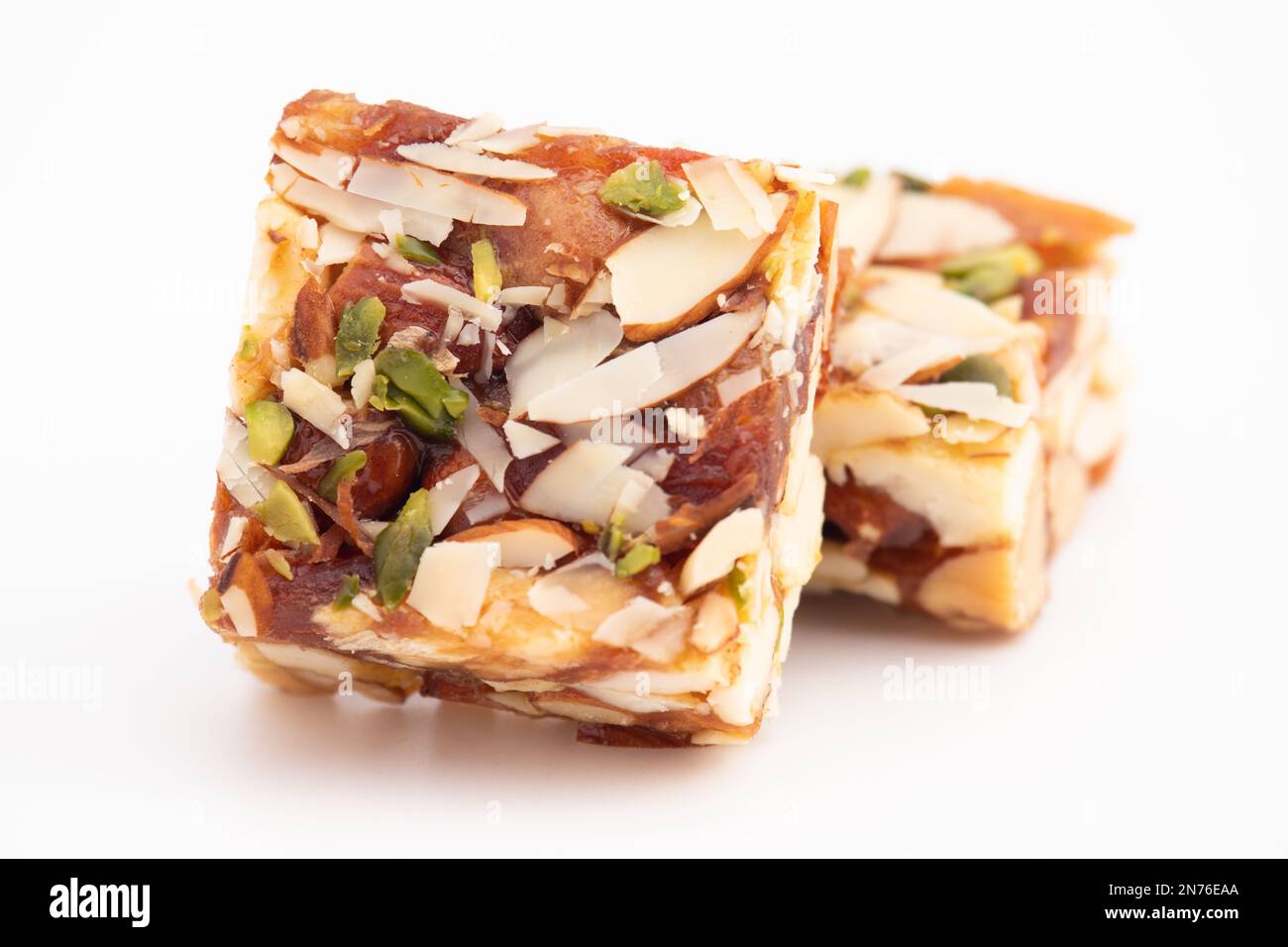 Khajur Barfi Or Khajoor Dry Fruits Burfi Made Of Dates, Anjeer, Kaju
