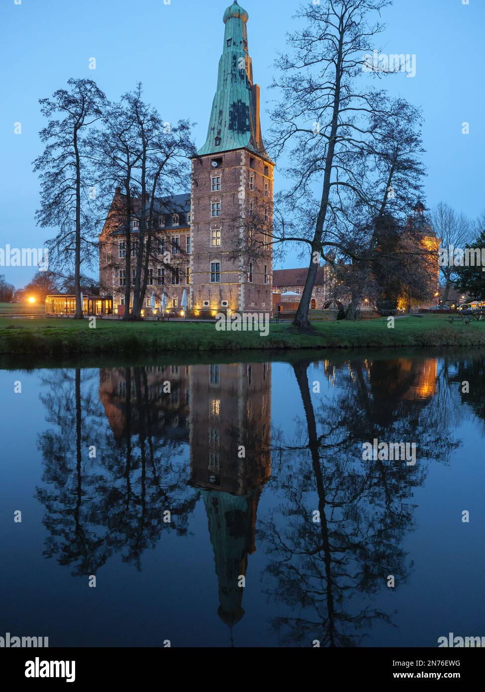 Raesfeld the castle of Raesfeld in germany Stock Photo - Alamy