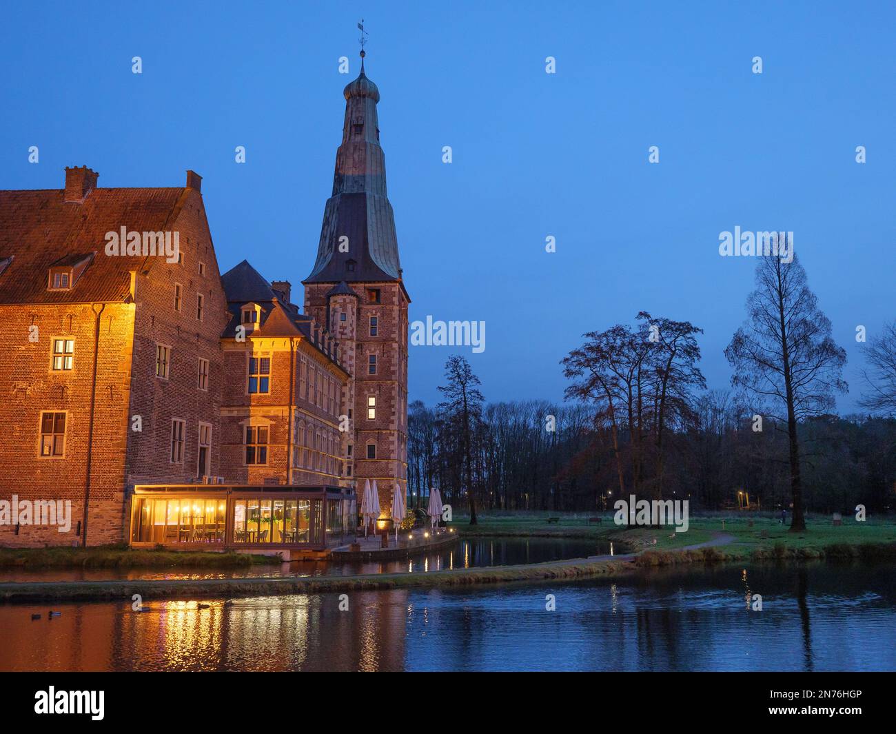 Raesfeld the castle of Raesfeld in germany Stock Photo - Alamy