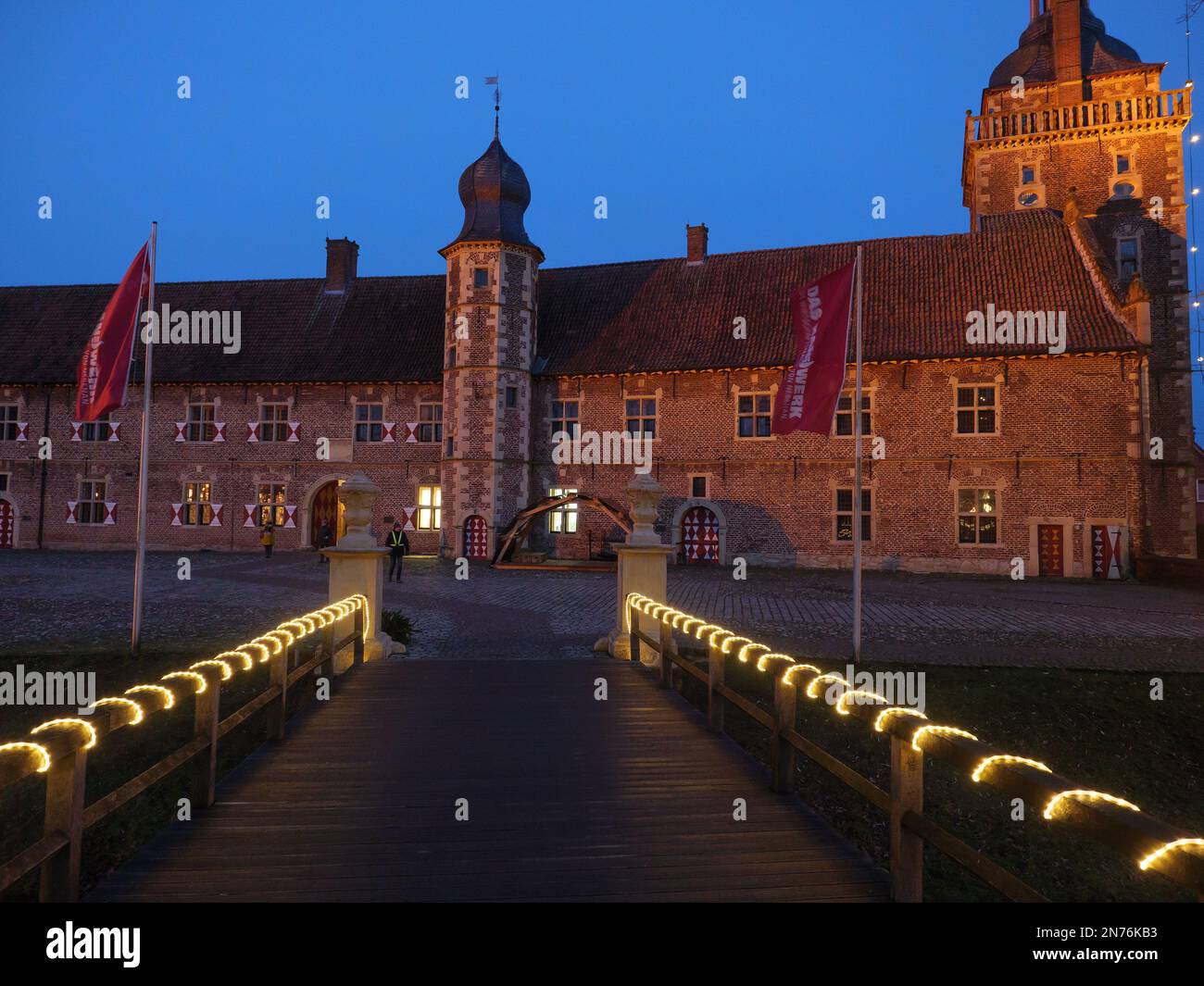 Raesfeld the castle of Raesfeld in germany Stock Photo - Alamy