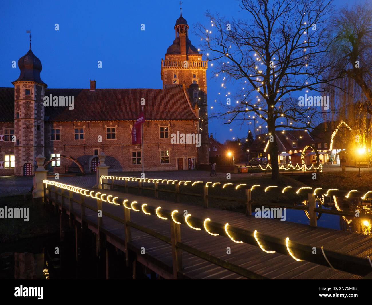 Raesfeld the castle of Raesfeld in germany Stock Photo - Alamy