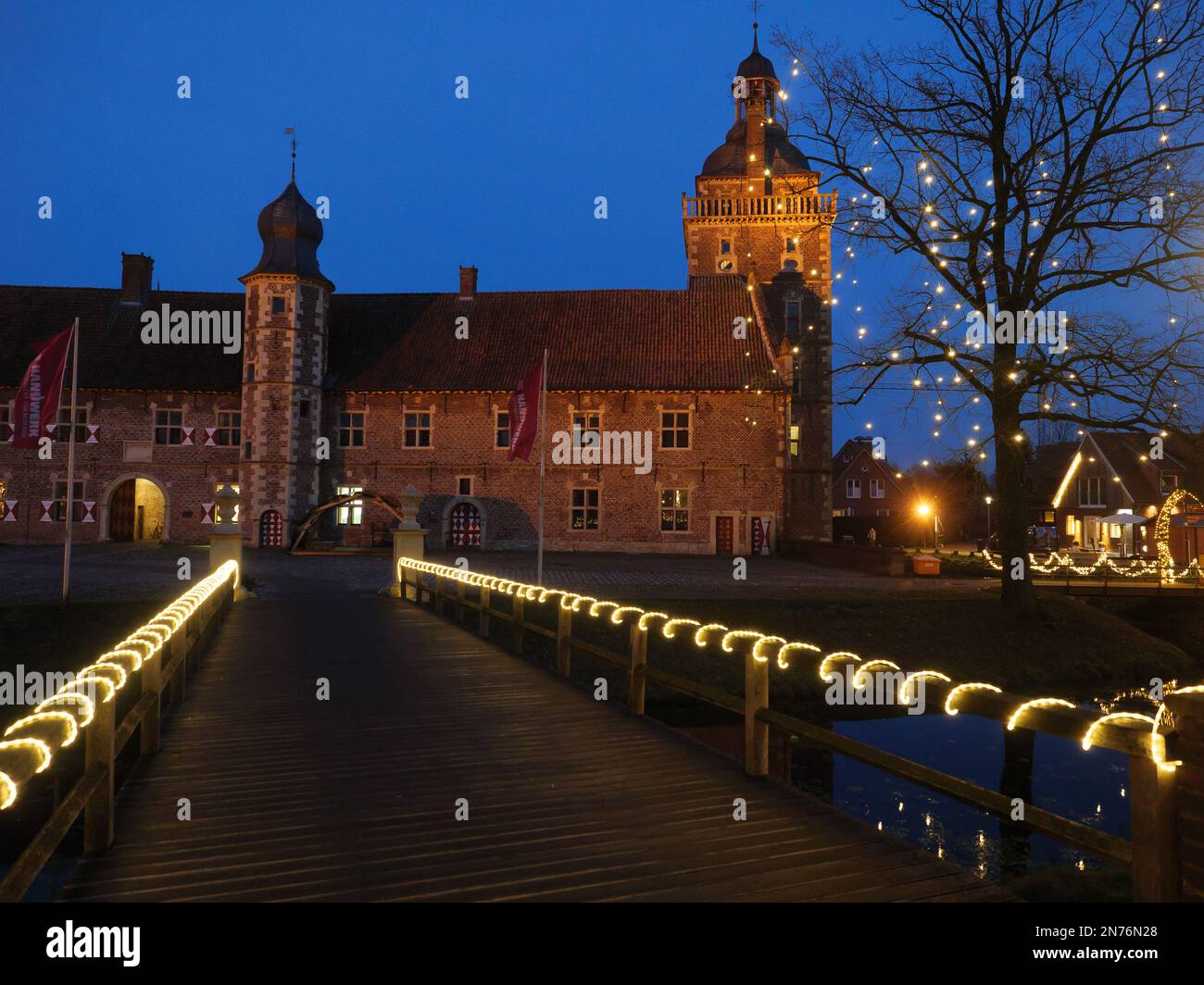Raesfeld the castle of Raesfeld in germany Stock Photo - Alamy