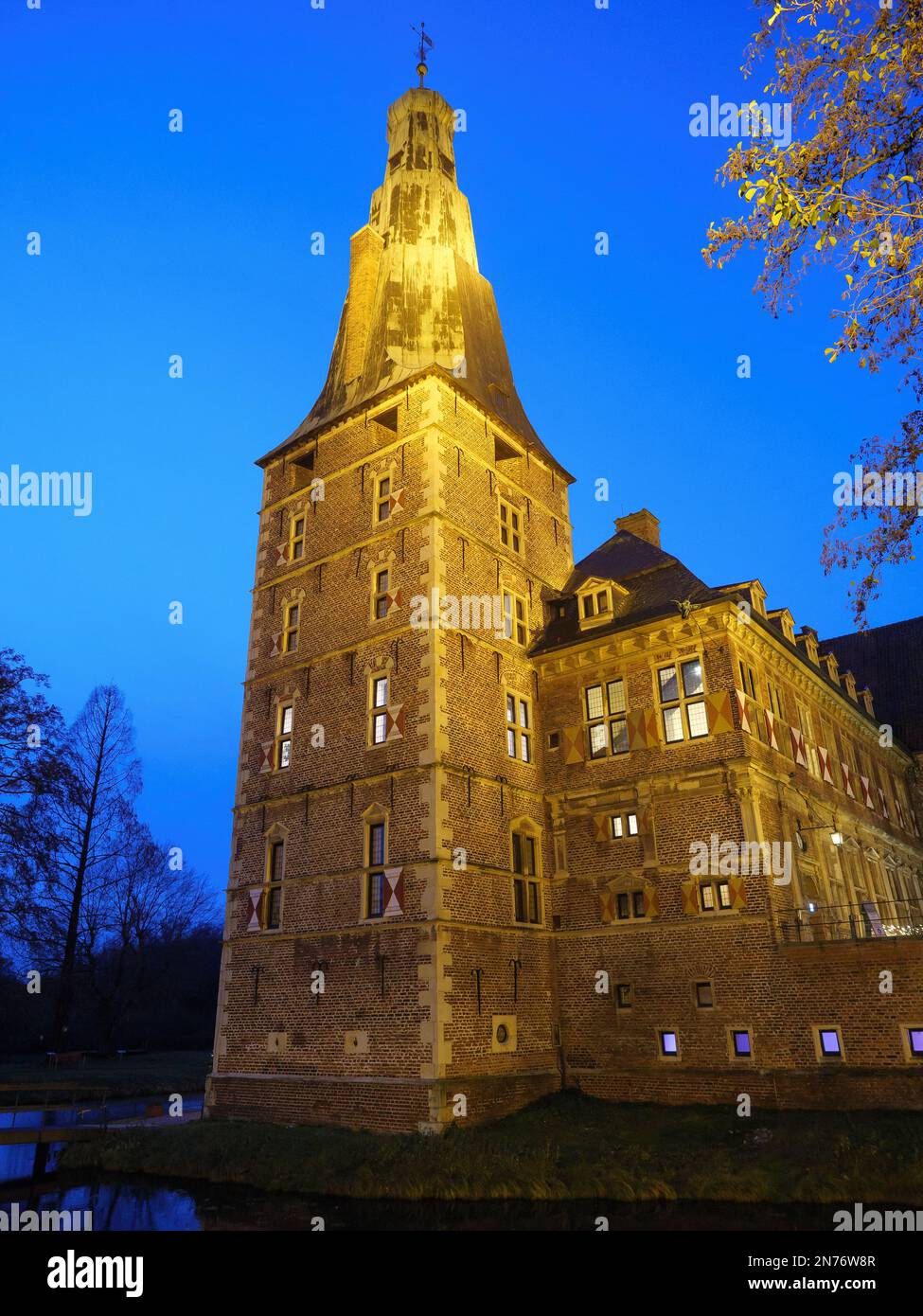 Raesfeld the castle of Raesfeld in germany Stock Photo - Alamy