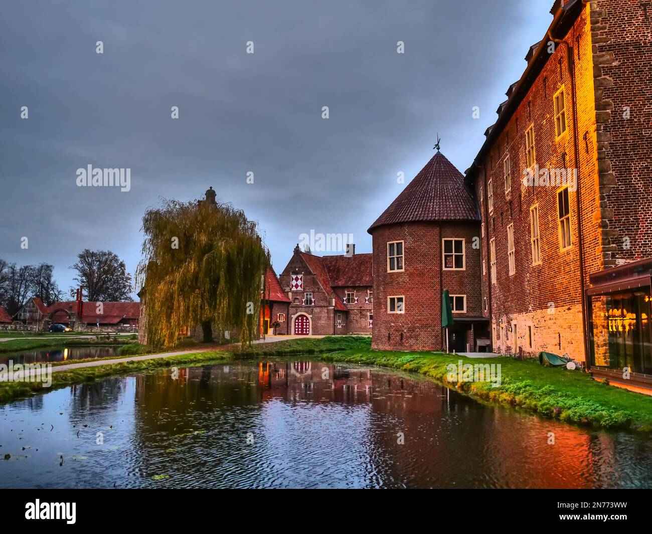 Raesfeld the castle of Raesfeld in germany Stock Photo - Alamy
