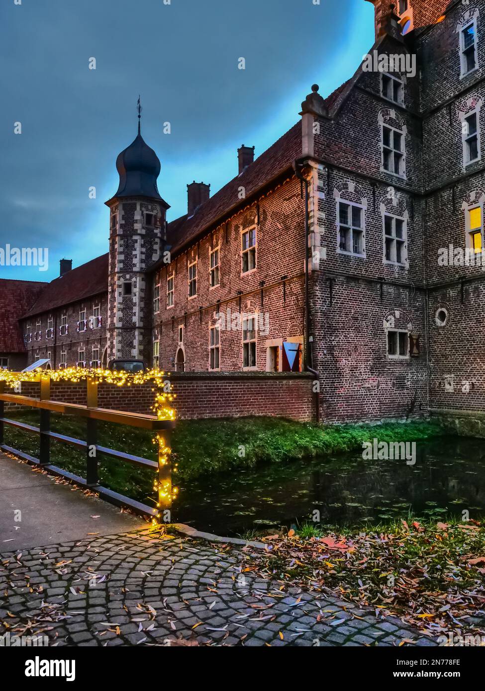Raesfeld the castle of Raesfeld in germany Stock Photo - Alamy