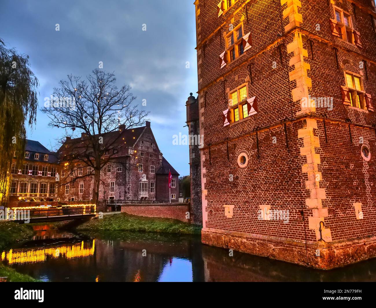 Raesfeld the castle of Raesfeld in germany Stock Photo - Alamy