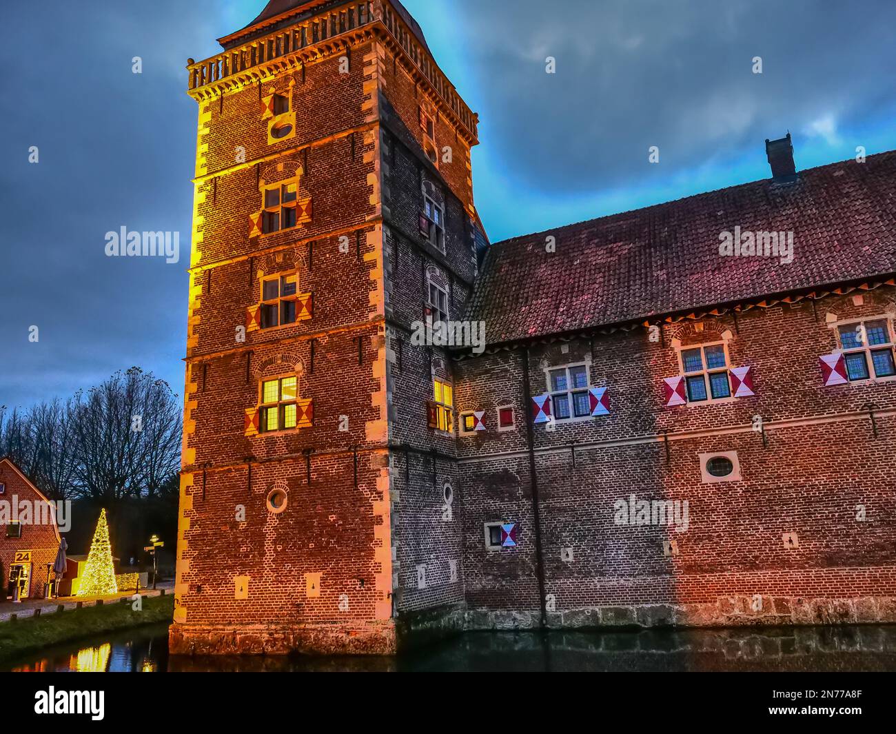Raesfeld the castle of Raesfeld in germany Stock Photo - Alamy