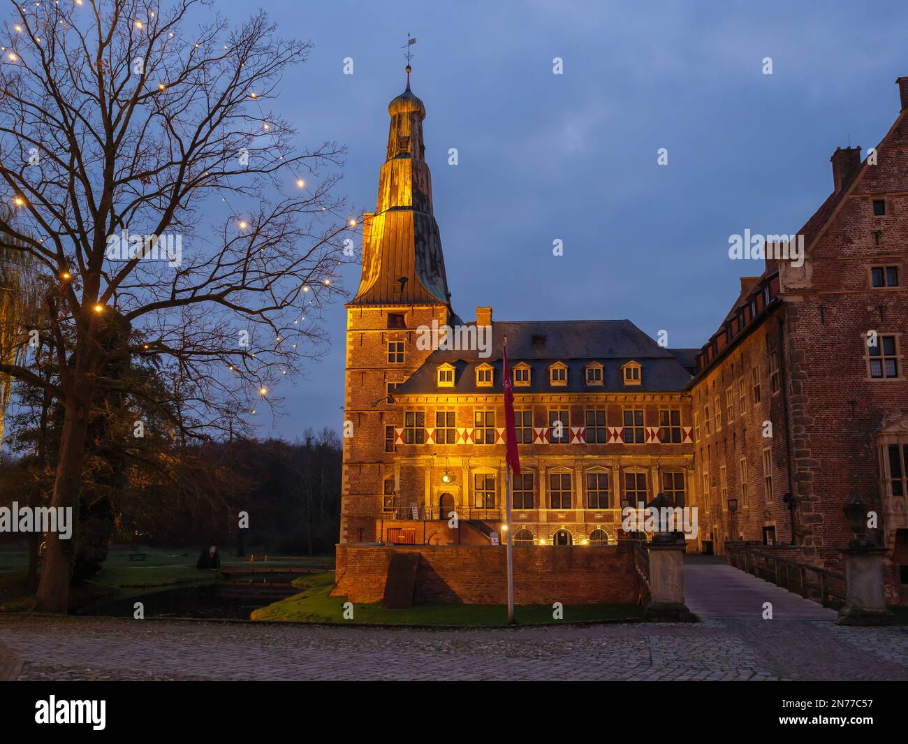 Raesfeld the castle of Raesfeld in germany Stock Photo - Alamy