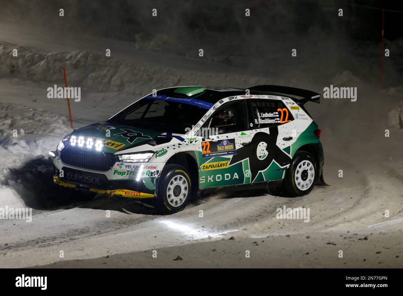 Skoda Fabia R5 Rallye Croatie 2021 – Emil Lindholm, échelle 1/43, IXO RAM803