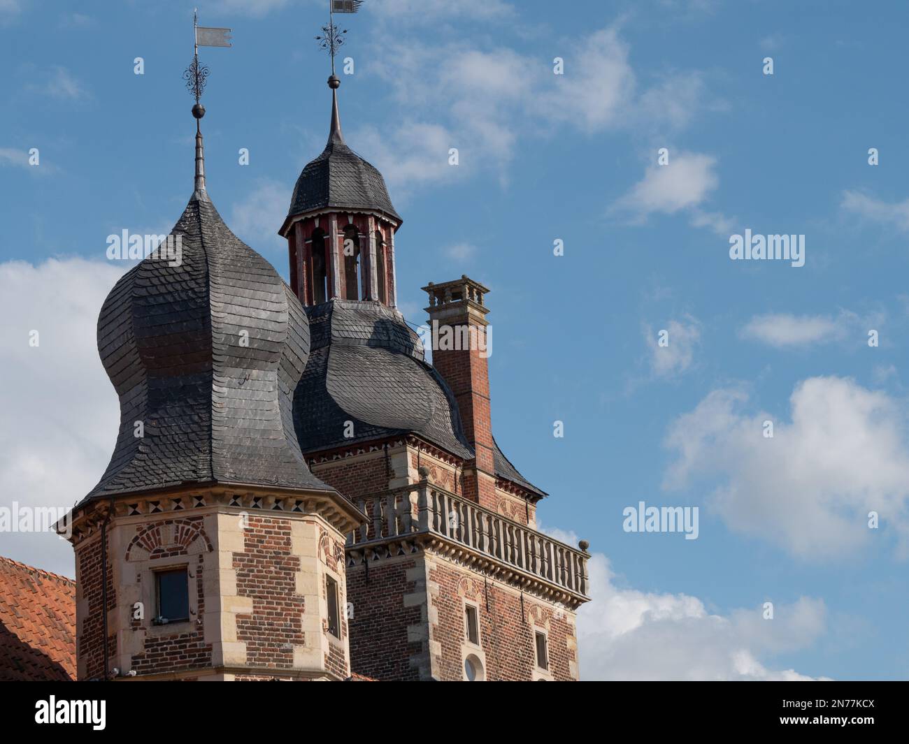 Raesfeld the castle of Raesfeld in germany Stock Photo - Alamy