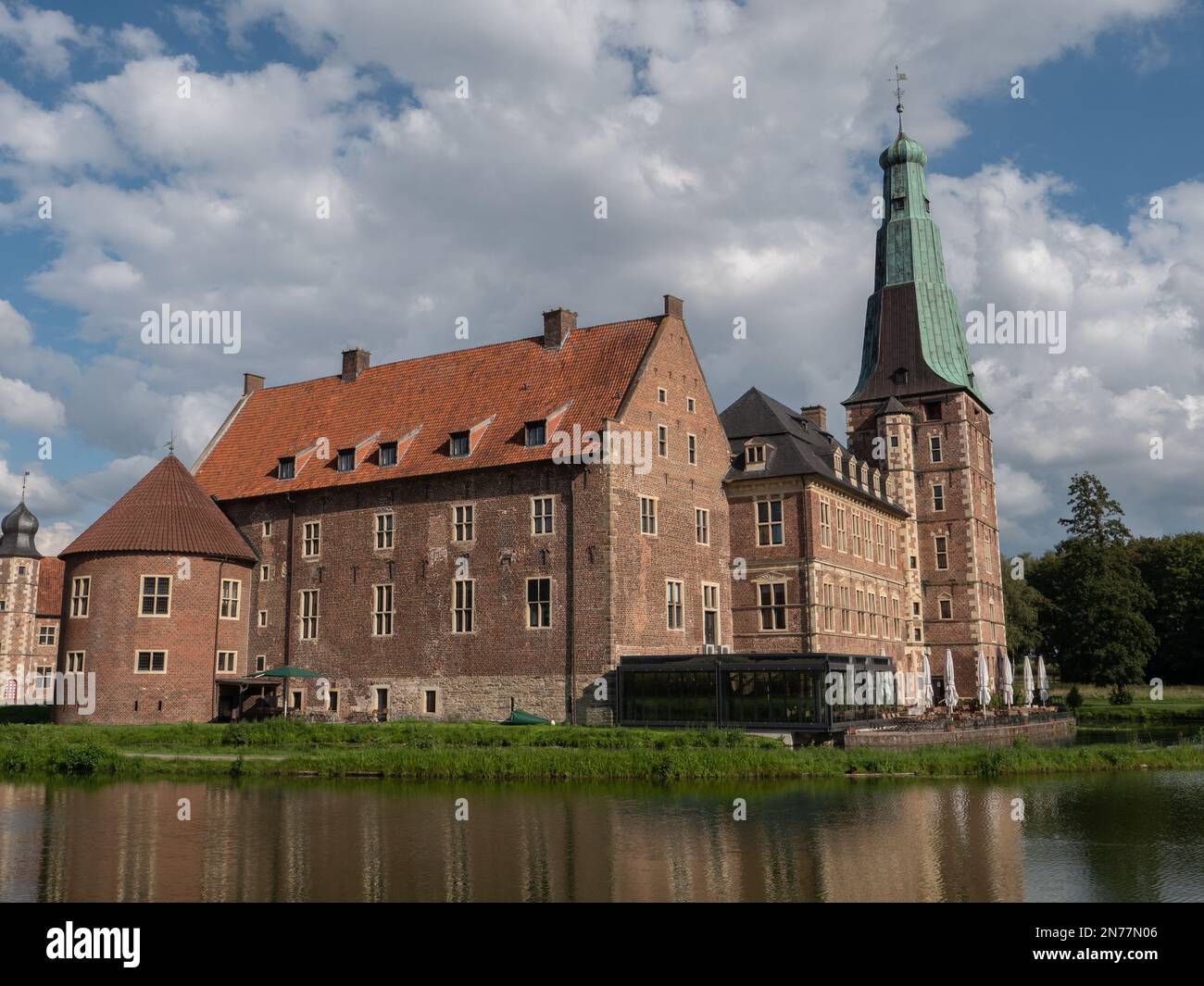 Raesfeld the castle of Raesfeld in germany Stock Photo - Alamy
