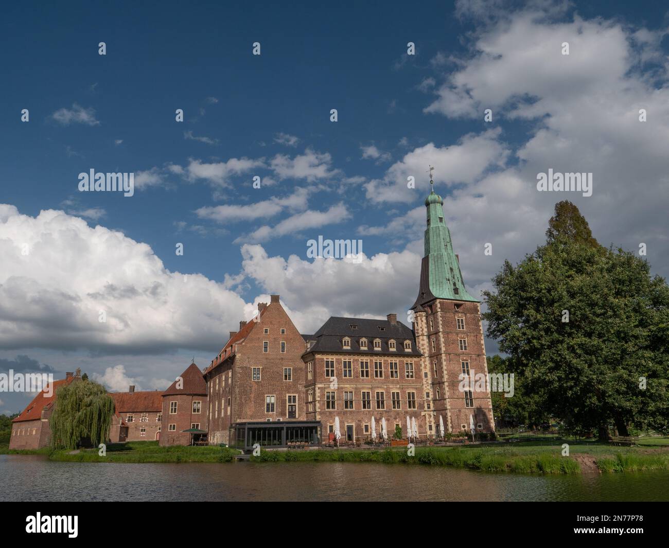 Raesfeld the castle of Raesfeld in germany Stock Photo - Alamy