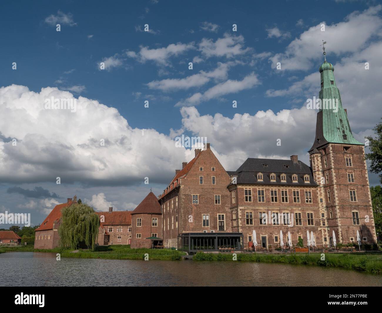 Raesfeld the castle of Raesfeld in germany Stock Photo - Alamy