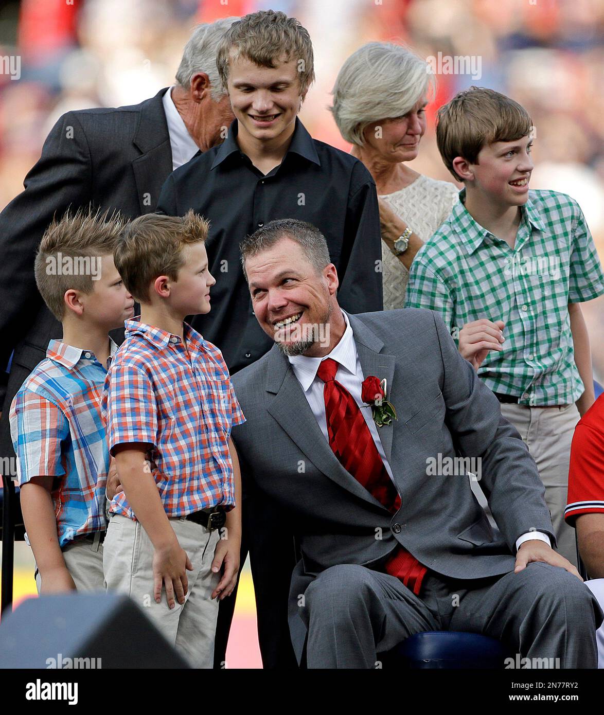 Chipper Jones on X: The Jones boys!!!  / X